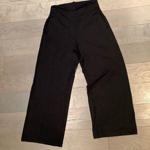 Lululemon Athletica Black Wide Leg Pants